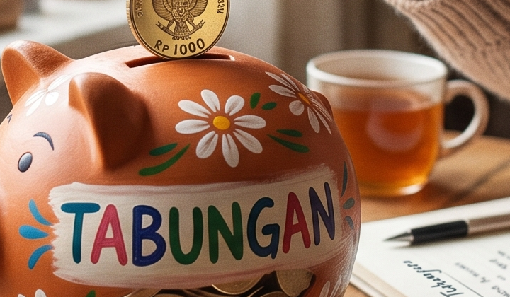 cara agar terbiasa untuk menabung